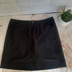 Cutter & Buck Skort- Black -Sz 8